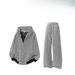 Men's Clothing New Trendy Casual Loose Jacket Two Piece Suit_viptrois.com