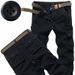 German Environmentally Friendly Fabric Overalls, Fattened And Enlarged Loose Casual Pants, Elastic Waist Pure Cotton Working Pants For Men_viptrois.com