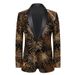 CT Trendy Sequin Costume For Men Singer Stage Performance Host Formal Wear Nightclub Bar Slim Fit Blazer_viptrois.com