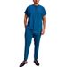 Men's Clothing African Ethnic Style Pure Color Simple Leisure Home Travel Suit_viptrois.com