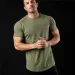 Men's T-Shirts Plain T Shirt Men Fashion Tee Shirts Summer Cotton Short Sleeve Tshirt Fitness Mens Gym Clothing Casual Sports T Shirts 230606_viptrois.com