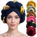 Women's Hats Matching Ethnic Headscarf Ladies Twisted Cross Hat Fashion Thick Braid Headband Headband_viptrois.com
