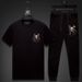 Men's Clothing One Piece Cool Style Men's Suit Sports Leisure Hot Diamond Spider Summer Slim Short Sleeved T Shirt Men_viptrois.com
