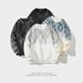 Trendy Spring And Autumn New Men's Hoodie Casual Versatile Youth Handsome Long Sleeve T-Shirt Round Neck Guard 01A_viptrois.com