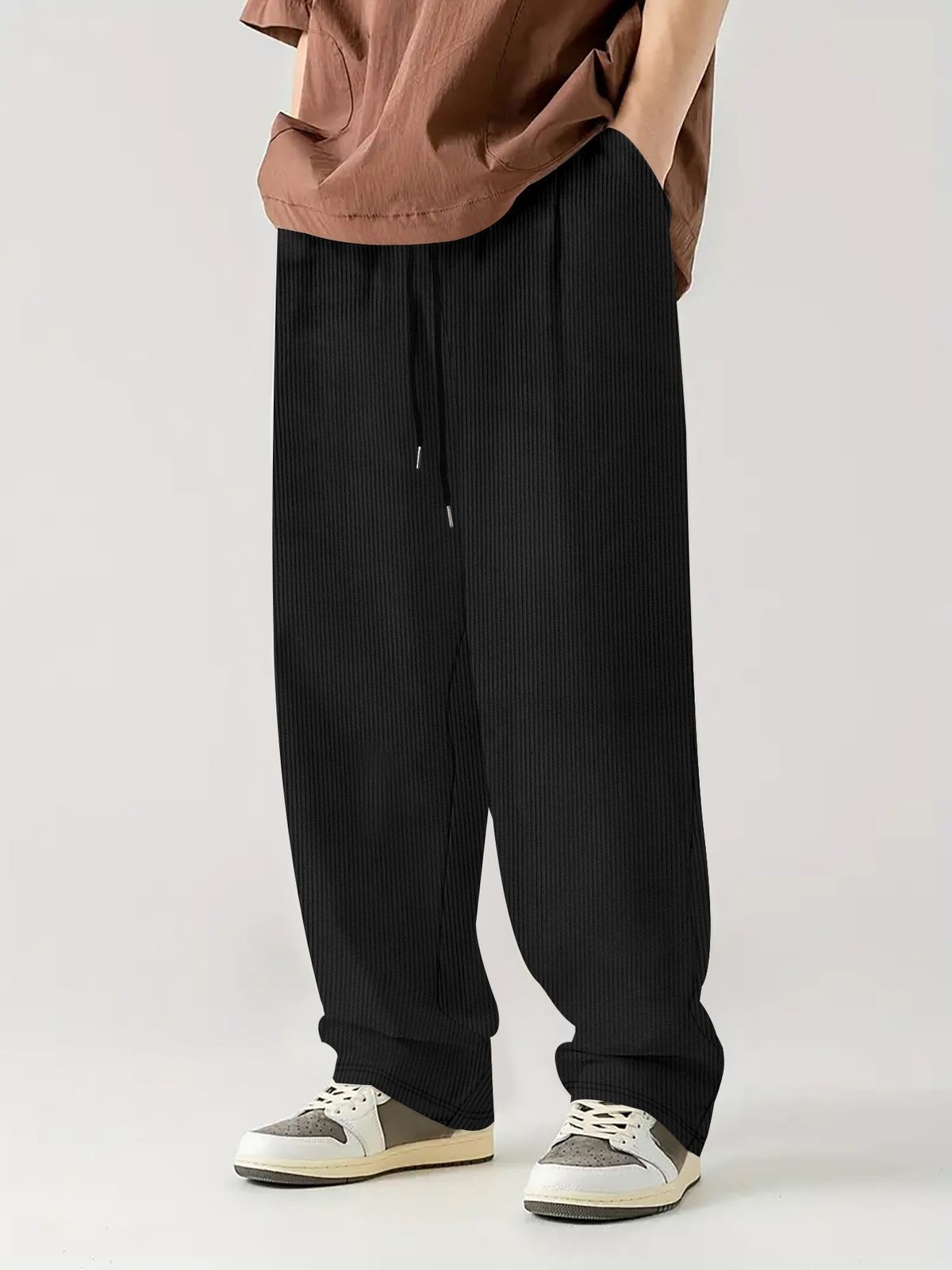 Men's Clothing Autumn New Men's Corduroy Casual Sports Loose Trousers_viptrois.com