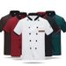Men's Clothing Long Sleeved Chef Clothes Kitchen Clothes Catering Hotel Work Clothes Canteen Long Sleeved Work Clothes_viptrois.com