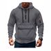 Men's Zip Pocket Hoodie - Breathable Polyester Pullover With Arm Storage, Oversized Fit For Casual & Sports_viptrois.com