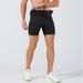 Men's Clothing Yoga Shorts Sports Fitness Double Layer Moisture Wicking Marathon Running High Elastic Tight Shorts_viptrois.com