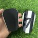 "7" Small Black Football Shin Guards For Kids & Youth - Lightweight Mini Shin Pads For Soccer Training & Matches - Adjustable Straps, Comfort Fit_viptrois.com