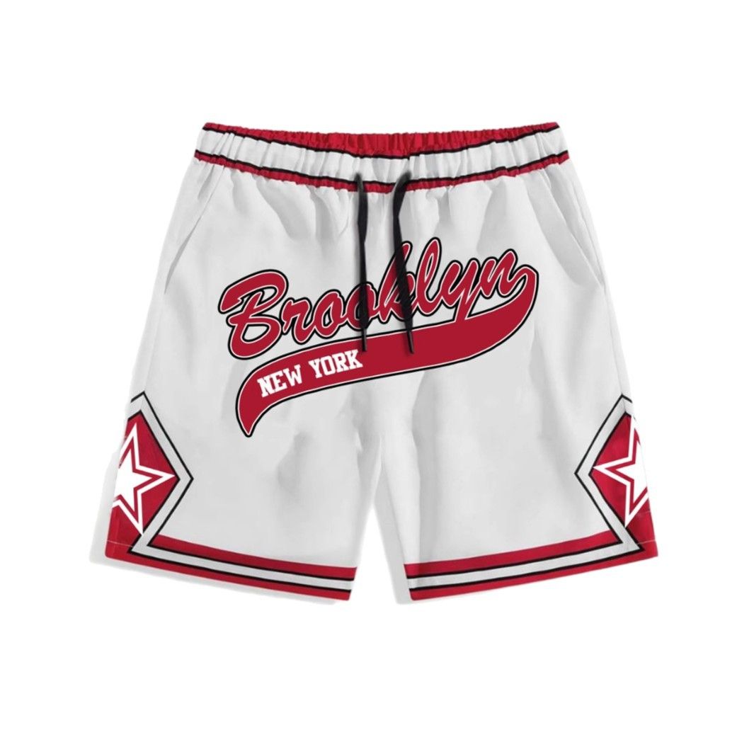 Men's Clothing Street Fashion Summer Sports Trendy Letter Casual Shorts_viptrois.com