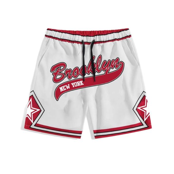 Men's Clothing Street Fashion Summer Sports Trendy Letter Casual Shorts_viptrois.com