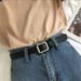 Design Punch-free Belt Jeans Women's Belt Fine Decoration_viptrois.com
