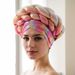 New Headscarf Hat Fantasy Color Muslim Hat Ladies Forehead Braid Hat Turban_viptrois.com