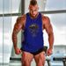 Men's Clothing Muscle Sports Fitness Vest Punisher Multicolor Cotton One Piece Dropshipping_viptrois.com