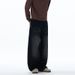 Men's Vintage High Street Distressed Jeans – Retro Straight-Leg Denim Pants With Whiskering (S-2XL)_viptrois.com