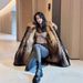 Men's Clothing Cross Border Winter Faux Fox Fur Imitation Fur Coat Mid Length Coat Large Size Men's Clothing_viptrois.com