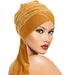 Foreign Trade New Turban Hat European And American Popular Velvet All Match Pullover Hat Solid Color Ethnic Long Tail Hat Factory Direct Sales_viptrois.com