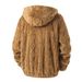 Men's Polar Fleece Hooded Jacket – Warm Winter Coat With Zipper (European Sizes S-XL, Black/Grey/Brown)_viptrois.com