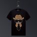 Men's Clothing T Shirt Ice Silk Short Sleeved Men Summer Trendy Brand Trendy Half Sleeved Large Size T Shirt_viptrois.com