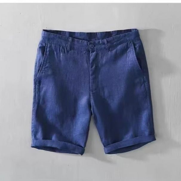 Men's Japanese Style Stretch Cargo Shorts Casual Elastic Waist Summer Wear with Multiple Pockets Versatile Daily Use_viptrois.com