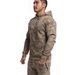 Men's Casual Sports Suit Winter Muscle Training Fitness Outdoor Running Camouflage Two-piece Suit Men's_viptrois.com