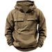 Men's Hooded Sweatshirt With Multiple Pockets - Lightweight Pullover Hoodie For Casual & Sports Wear_viptrois.com