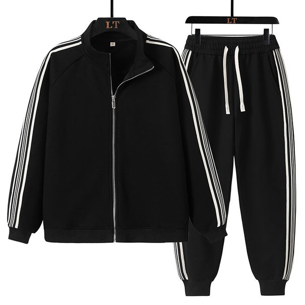 Men's Clothes Fitness Solid Color Men Hooded Hoodie Set Spring And Autumn Running With A Set Of Leisure Autumn Sportswear_viptrois.com