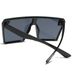 2025 Trendy Polygonal Frameless Sunglasses For Women - High-End Square Large Frame Retro Fashion (One Piece Style)_viptrois.com