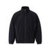 Men's Clothing Color-Block Stand Collar Jacket - Stylish & Versatile Casual Outerwear For Autumn, Windproof & Durable Polyester, Loose Fit Streetwear_viptrois.com