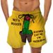 2023 new cross-border European and American fun turkey head casual shorts beach pants men's clothing surrounding 3D digital printing_viptrois.com