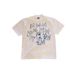 Heavyweight 250g Pure Cotton Oversized T-Shirt With Abstract Cat Print | Unisex Relaxed Fit Streetwear Tee_viptrois.com