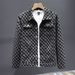 Men's Clothing Designer denim jacket for men with lapel and full body printed workwear tops Autumn trendy high end retro jacket_viptrois.com