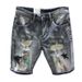 Men's Clothing Denim Shorts Men's Korean Version Of Shorts Trendy Students Retro Nostalgic Casual Breeches_viptrois.com