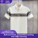 Men's Slim Fit Short Sleeve Polo Shirt Trendy Artistic Summer New Foreign Trade Simple_viptrois.com