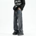 Wide Jeans Loose Straight Leg 2025 New High Street Men's Autumn And Winter Thick Workwear Pants_viptrois.com