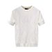 Ice Silk Short Sleeved T-shirt For Summer Thin Trendy Brand Knitted Sweater Top, Slim Fit, Elastic And Breathable_viptrois.com