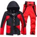 Premium Ski Suit Set – 10K Waterproof & Windproof Snow Gear (Breathable Polyester, Thermal Cotton Lining, Adjustable Fit For Men & Women)_viptrois.com
