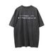 Men’s Clothing Thermal Imaging Silhouette Abstract Print Short Sleeved T Shirt For Men Street Trend Summer Washed Distressed Round Neck Casual T Shirt_viptrois.com