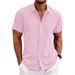Men's 3D Printed Pocketless Printed Collared Button up Shirt Summer New Style Casual Long Sleeve Clothing_viptrois.com