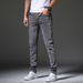 Men's Clothing New Spring And Autumn Men's Jeans Fashion Trend Stretch Slim Fit Pants Men's Youth Long Pants_viptrois.com