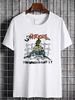 The Meteors Gift For Fan Band Cotton White S-2345XL Unisex T-shirt S3183 Top For Everyday Wear Soft Versatile Graphic Streetwear Casual Slightly_viptrois.com