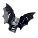 Bat Hairpin Halloween Gothic Bat Hair Clips - Halloween Y2K Punk Hair Accessories For Women, Acrylic Creepy Hair Claw Clips For Back Bun, Alternative_viptrois.com