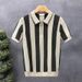 Men's Clothing Lapel Short Sleeved Polo Shirt Men's Trendy Summer T Shirt Slim Trend New All Match T Shirt Top_viptrois.com
