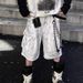 Men's Clothing High Street Dirty Workwear Denim Knee Length Shorts Niche All Match Trendy Loose Straight Leg Cropped Trousers_viptrois.com