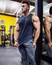 9-color Muscle Exercise And Fitness Vest For Running Training, Quick Drying Vest, Slim Fit, Breathable Sleeveless Shirt,_viptrois.com