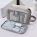 Storage Bags New Wabi Sabi Style Portable Wet And Dry Toiletry Bag Travel Cosmetic Bag Cosmetic Storage Bag Portable Toiletry Bag Manufacturer_viptrois.com