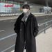 New High-End 2024 Mid-Length Trench Woolen Overcoat Men's Thickened Trendy Brand Autumn Winter British Style Coat_viptrois.com