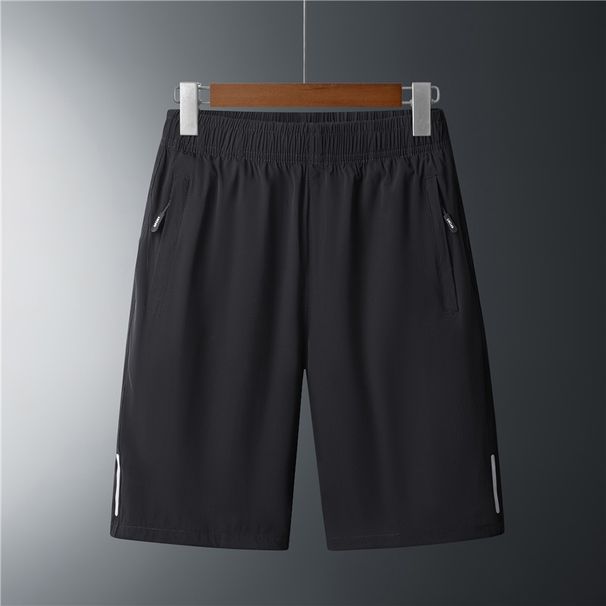 Men's Plus Size Ice Silk Shorts - Summer Athletic Loose Fit Breathable Quick Dry Running Shorts With Stretch (Black, Blue, Gray) - Sizes L To 10XL_viptrois.com