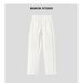 Heavyweight Autumn Winter Draped Long Warm Soft Loose Skin-Friendly Straight Unisex Versatile Casual Pants_viptrois.com