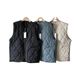 Nordmann Men's Autumn Winter Quilted Air Cotton Casual Vest Sleeveless Tank Top Base Layer Warm Versatile Trendy Item_viptrois.com